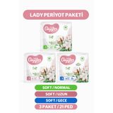 Lady Giggles Lady Soft Hijyenik Ped Mix Paketi 21 Adet