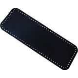 Lady Moss Dikdörtgen Çanta Tabanı 14X35 - Siyah
