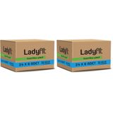 Ladyfit Bambu Gece 216'lı Vegan Ped (12 x 18 Adet) (2 paketi)