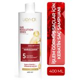 Ladymor Cosmetics Kolajen Keratin B5 Kompleks Düzleştirici & Dolgunlaştırıcı Saç Şampuanı 400 ml