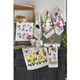 LADYNİL Mutfak Havlusu 30x50 Pamuk 6lı Set