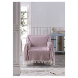 LADYNİL NATURAL BERJER KOLTUK ÖRTÜSÜ TEKLİ KOLTUK BORDO 160x160