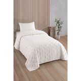 LADYNİL Ponpon Desenli Tek Kişilik Yatak Örtüsü 150x210 Cm | %100 Pamuk | Çeyizlik