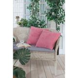 LADYNİL Softy / Wellsoft / Kırlent Kılıfı / 45x45 / 2 Adet Gül Kurusu