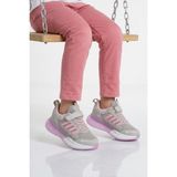 Lafonten Buz Pembe Cırtlı Fileli Kız Çocuk Spor Ayakkabı - Renkli