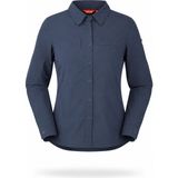 Lafuma Kadın Explorer Uzun Kollu Kadın Gömlek LFV10725 Fn6 - XS - Antrasit - Mavi