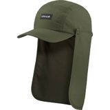 Lafuma Unisex Laf Protect Cap Katlanabilir Güneş Korumalı Şapka, L, LFV12411, Yeşil - Yeşil Haki, Unisex Yetişkin