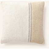 Lago Dekoratif Yastık Kılıfı 50X50 cm Tweed Dokulu %100 Pamuk Fermuarlı - Renkli