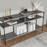 Lagomood Ella Ofis Dolabı Antrasit 140x30x68