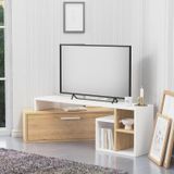 Lagomood Karamel Tv Ünitesi Beyaz Meşe