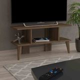 Lagomood Keyif Ceviz Tv Ünitesi Suntalam Malzeme ile 90 cm Genişlik ve 40 cm Yükseklik