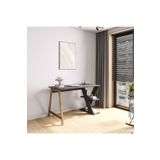Lagomood Olivia Çalışma Masası, Antrasit Ceviz, 120 Cm