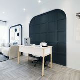 Lagomood Zenith Çalışma Masası 120cm Beyaz Meşe - 60x120 - Meşe - Beyaz