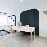Lagomood Zenith Çalışma Masası 150cm Beyaz Meşe - 60x150 - Meşe - Beyaz