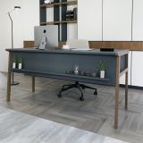 Lagomood Zenith Çalışma Masası, Antrasit Ceviz, 150Cm