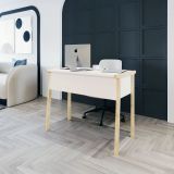 Lagomood Zenith Çalışma Masası Beyaz, 90 Cm