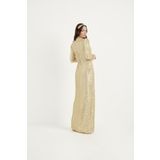 Lagos- Pul Payet Elbise-Gold