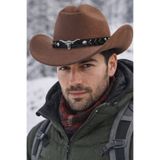 LAGRANZE Erkek Efsane Batı Western Kovboy Şapkası