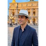 LAGRANZE Milano Erkek Hasır Fedora Şapka