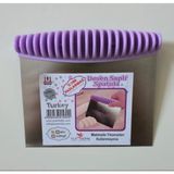 Lagun Metal Spatula Mavi Pembe Mor