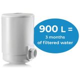 LAICA HydroSmart Akıllı Su Arıtmalı Aktif Karbon & Fiber Membran Filtreli Musluk Başlığı Yedek Filtresi - FR01A01