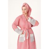 Lajel Elya %100 Pamuk Kırmızı Baş Havlusu 50X90 - 50 x 90 cm
