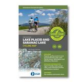 Lake Placid & Saranac Lake Bisiklet Haritası | Adirondacks Yürüyüş ve Patika Haritası | Paul Smiths'ten Keene Valley'e ve Whiteface Dağı'na Bisiklet Rotaları | Dayanıklı, Su Geçirmez ve Yırtılmaya Dayanıklı