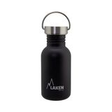Laken Basic Lkbsh50ne 0.50 L 18/8 Çelik Tek Çeper Siyah Şişe