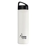 Laken Çelik 18/8 Classic Termos Şişe 0,75L - Beyaz