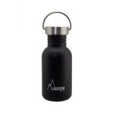 Laken Celik 18/8 Vintage Basic Sise 0,50L - Siyah Lkbsh50ne