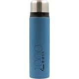 Laken Paslanmaz Çelik Thermo Flask 1l Blue Unisex Mavi Matara - Renkli
