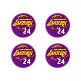 Lakers Desenli Xbox One S/One X/Xbox E/Xbox 360 Analog Koruyucu Silikon Pad
