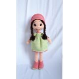 Lal Bebek Amigurumi Organik Oyuncak