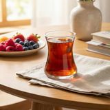 Lal Cam Çay Bardağı 6 Kişilik 170 ml