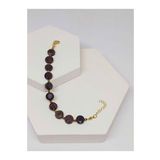 Lal Garnet Granat Taşı Tasarım Bileklik 51544