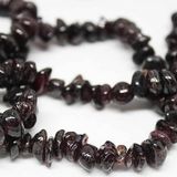 Lal (GRANAT) (GARNET) Taşı Doğal Küçük Taşlar Dizi - 80cm