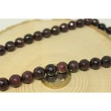 Lal (Granat) (Garnet) Taşı Faset Kesim 10mm/2 adet