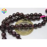 Lal (granat) (garnet)taşı 6mm/10 Adet
