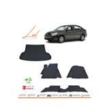 Lal Hyundai Accent Era 3D Havuzlu Paspas Bagaj Havuzu Seti (2006-2012 Uyumlu)