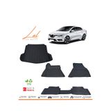Lal Renault Megane 4 Sedan 3d Havuzlu Paspas Bagaj Havuzu Seti (2016-2025 UYUMLU)