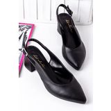 Lal Shoes & Bags 5 Cm Topuklu Bayan Topuklu Ayakkabı-siyah