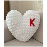 Lala Kalpli Yastık 33 x 34 cm Beyaz Peluş Dış Materyal ile Elyaf Dolgu Özellikli