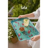 Lala Mutfak Konak Kaydırmaz Servis Tepsisi 41 x 30 cm – Melamin Kahvaltı, Çay ve Otel Tepsisi