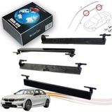Lala Otomotiv Bmw 3 G20 2018-... İçin Siyah 4 Parça Tavan Çıtası Kapak Seti (Boyanabilir)