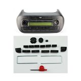 Lala otomotiv Fiat Linea Punto Fiorino Peugeot Bipper Citroen Oto Teyp Radyo Düğme Kapak Seti & Sökme Aparatı
