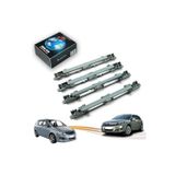 Lala Otomotiv Opel Zafira B & Opel Astra H Gri Tavan Çıtası / Kapağı 4Lü Set (Kolay Açılır Kapanır)