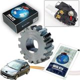 Lala Otomotiv Peugeot Sunroof Cam Tavan Motor Dişlisi 16 Diş 1,4 Cm /4,7 Mm (Çelik) & Grease Yağı