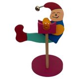 Lala Toys Ahşap Sallanan Palyaço (Hareketli ve Sesli Mekanik Oyuncak)