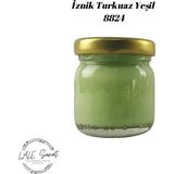 Lale Sanat Iznik Turkuaz Yeşil Sıraltı Seramik ve Çini Boyası