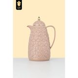 Lale Thermos Cam Hazneli Termos 9034 | 0,6 Lt | Kahve & Çay | 12 Saat Sıcak / 24 Saat Soğuk | Yerli Üretim (Charmy) - Pembe - 0,60 lt